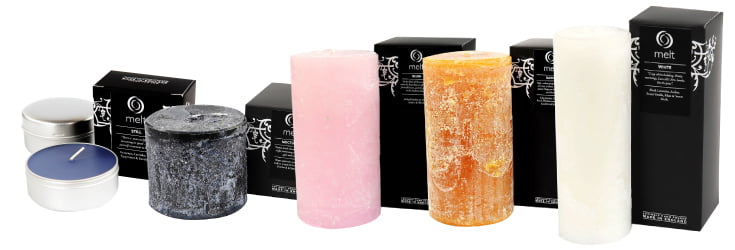 melt scented candles