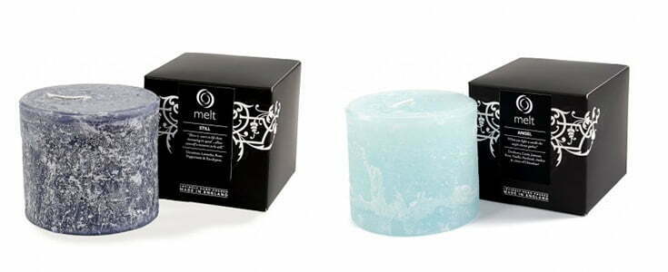 Melt Angel and Still scented candles