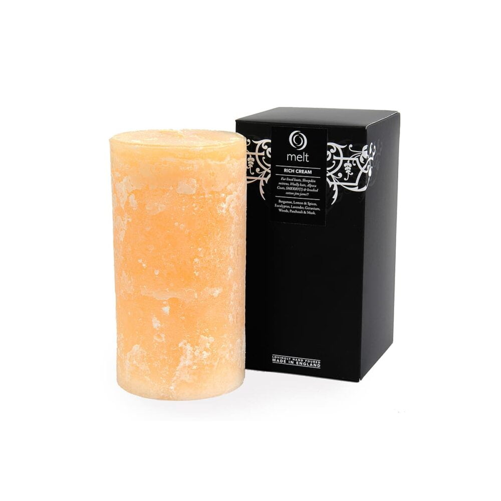 Rich Cream Tall & Fat Scented Candle