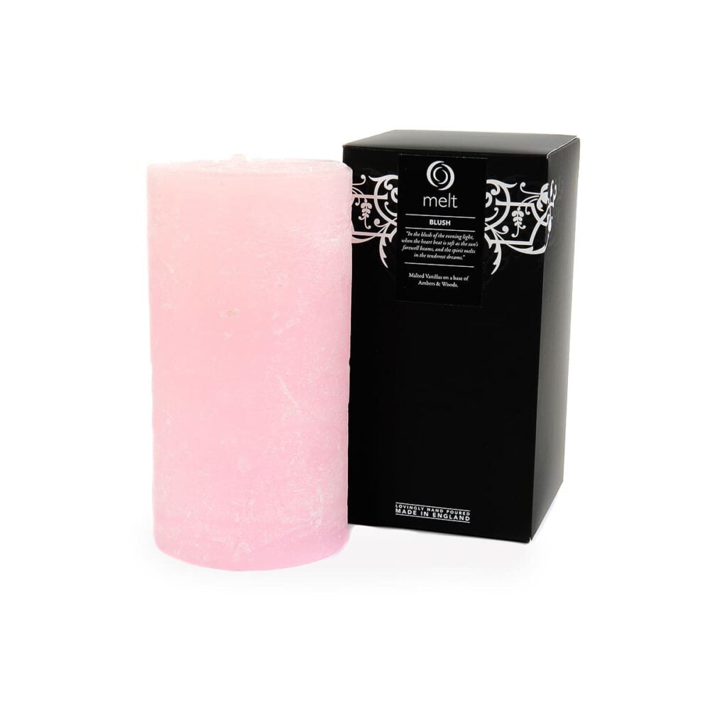 Blush Tall & Fat Scented Candle