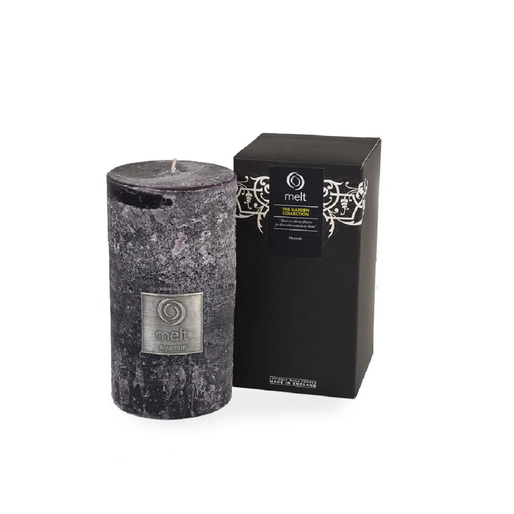 Hyacinth Tall & Fat Scented Candle