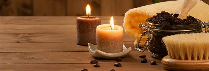 Bed and bathroom candles: The Melt collection