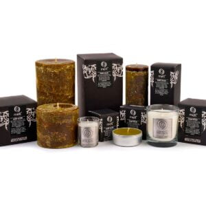 Dark Wood Scented Candles