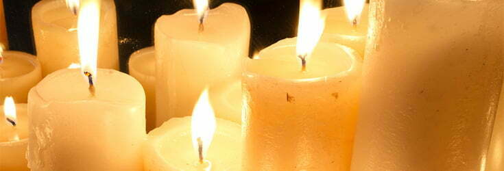 What does a candle symbolise