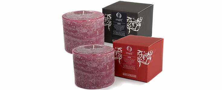 love scented candle