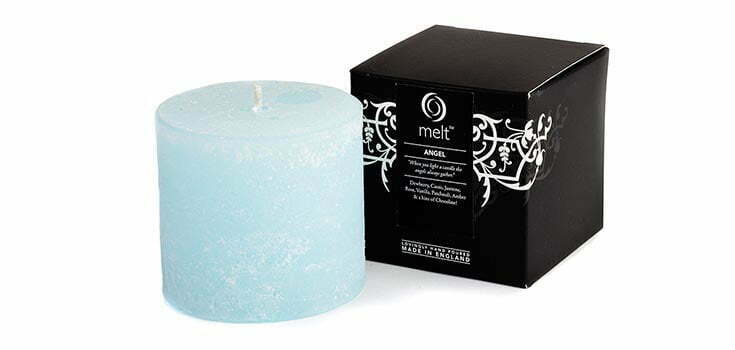 angel scented candle