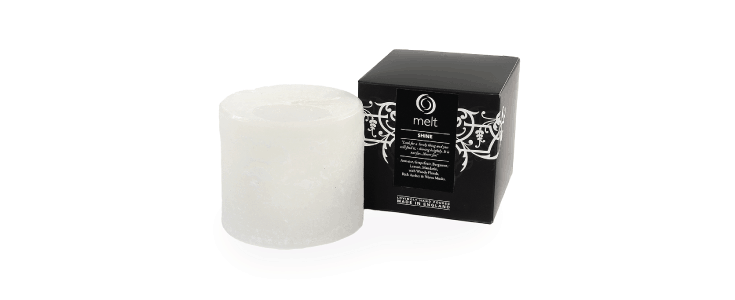 shine scented candle