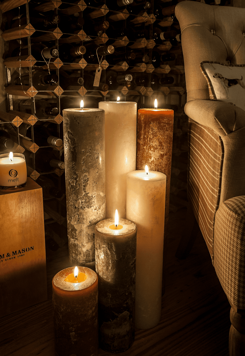 Round Pillar Candles