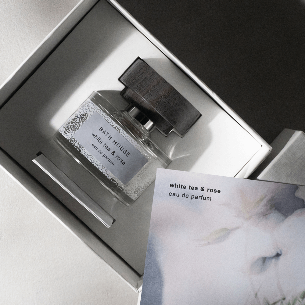 Bath House White Tea & Rose Eau de Parfum 60ml