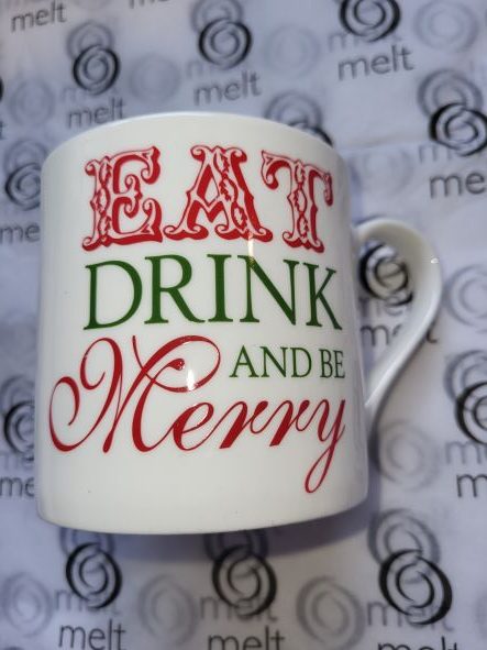 Bone China Mug (Eat Drink & Be Merry)